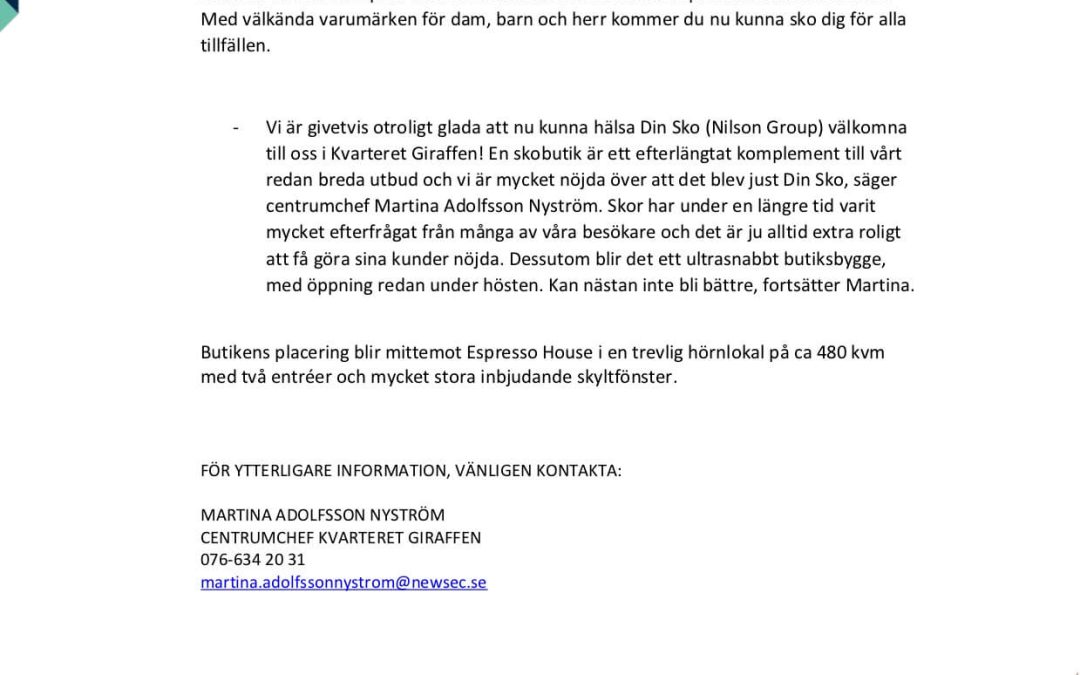 Press release 11 September 2020