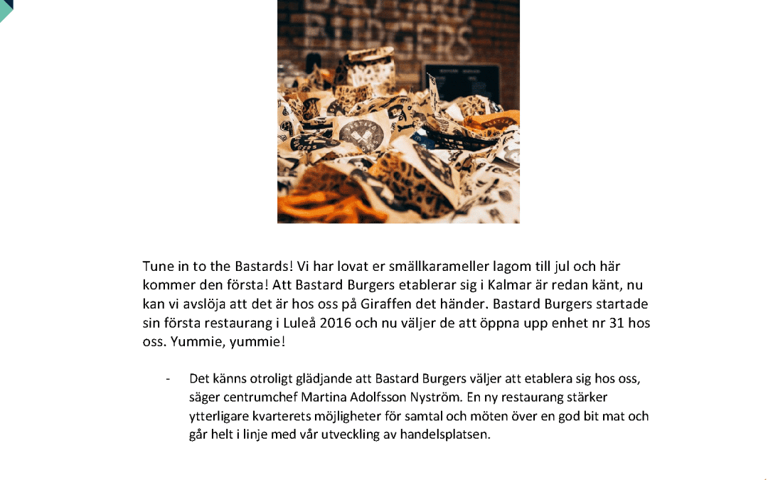 Pressmeddelande 2019