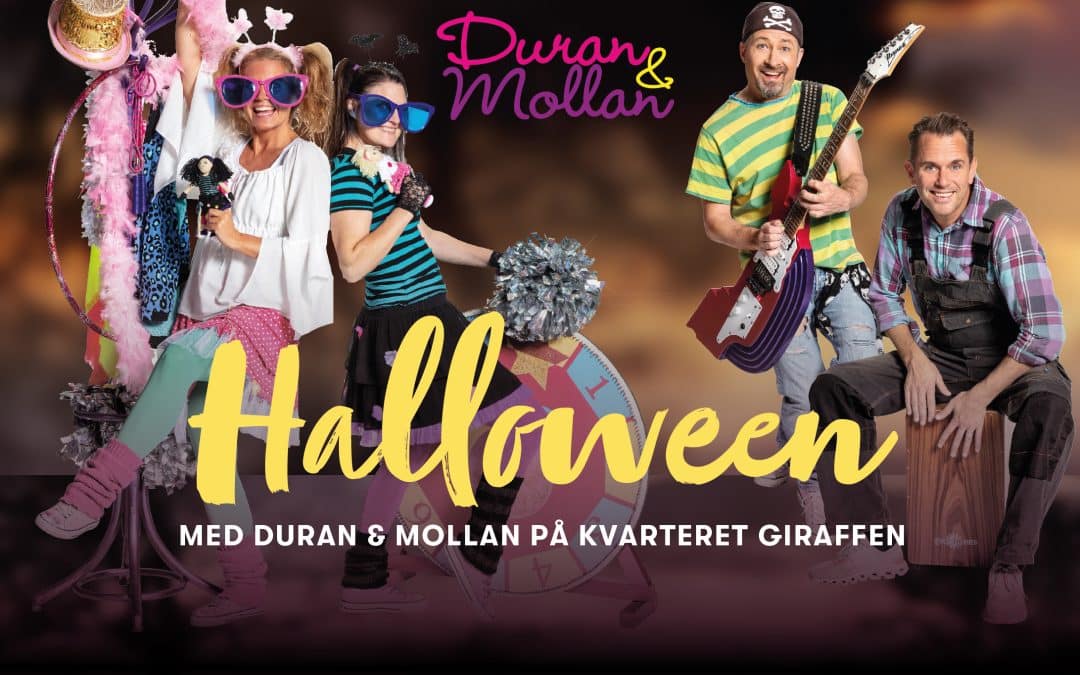 Halloween med Duran & Mollan 28 oktober!