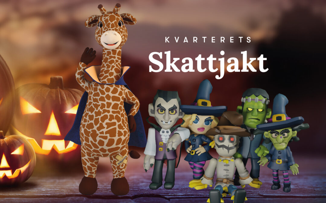 Digital Skattjakt med Affe Giraff