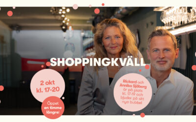 Event: Välkomna på Shoppingkväll 2 okt kl. 17-20!